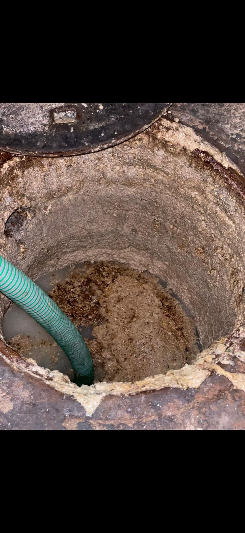 Erfolgreiche Rohrreinigung Vorher-Nachher