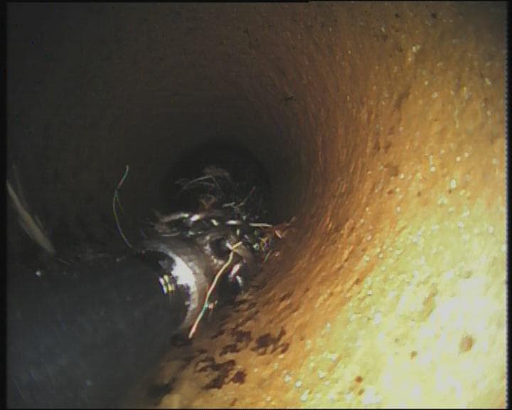 Reinigungswerkzeuge im Einsatz